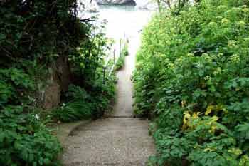 Pendennis point path to the sea