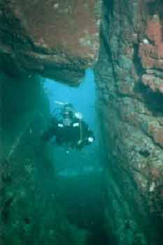 Broadhaven window underwater