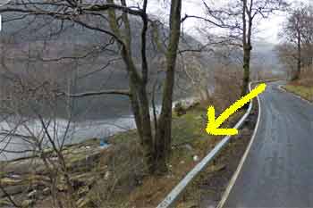 Craggen site entry/exit