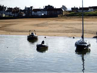 Elie harbour exit Elie harbour