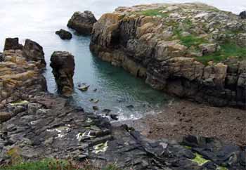 Girdle Ness Lighthouse entry/exit