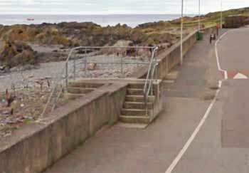 High shore steps