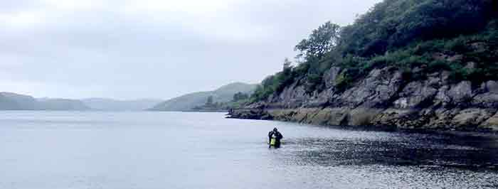 Loch Riddon bay