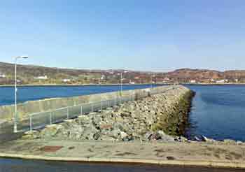 Lochinver Harbour Wall