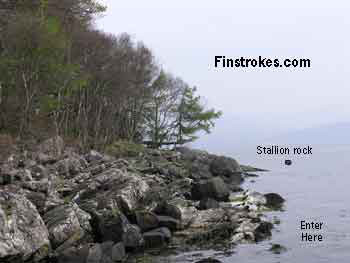 Stallion rock entry/exit